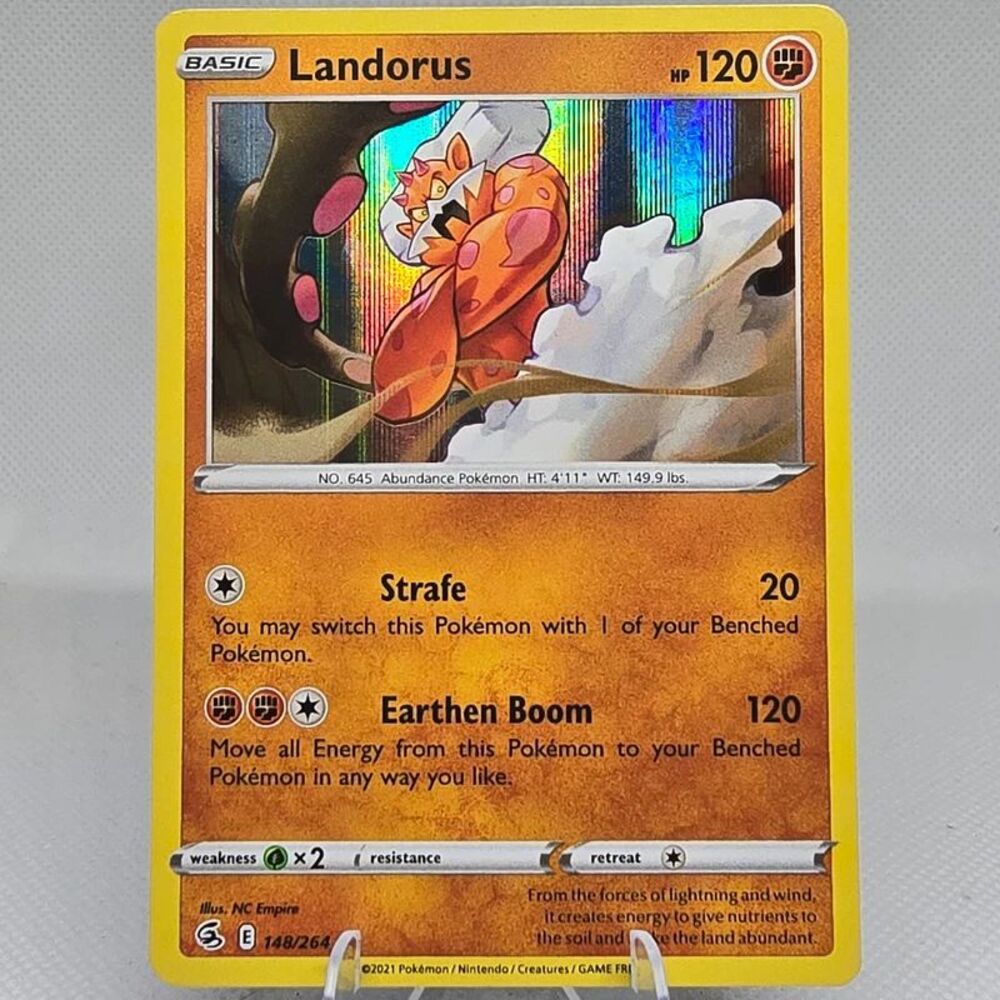 Landorus [Holo] #148 Pokemon Fusion Strike